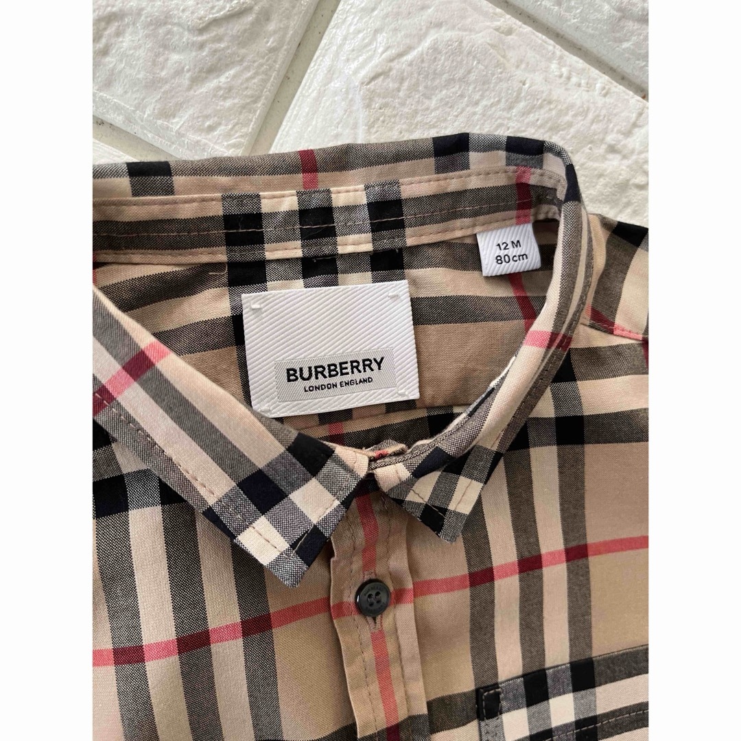 BURBERRY(バーバリー)のBurberryシャツ キッズ/ベビー/マタニティのベビー服(~85cm)(シャツ/カットソー)の商品写真