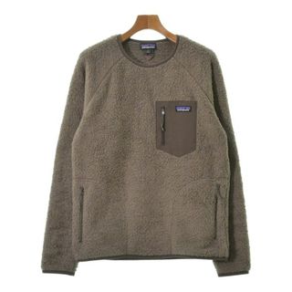 パタゴニア(patagonia)のpatagonia パタゴニア スウェット M 茶 【古着】【中古】(スウェット)