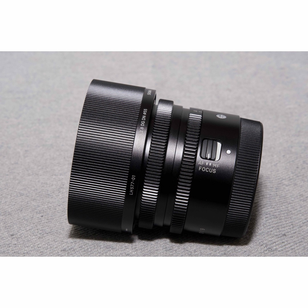 SIGMA(シグマ)のsake様用SIGMA45mm F2.8DG DN フィルター・プロテクター無し スマホ/家電/カメラのカメラ(レンズ(単焦点))の商品写真