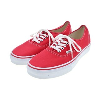 ヴァンズ(VANS)のVANS バンズ スニーカー 27cm 赤 【古着】【中古】(スニーカー)