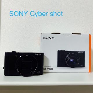 ソニー(SONY)のSONY Cyber-Shot WX DSC-WX500(B)(コンパクトデジタルカメラ)