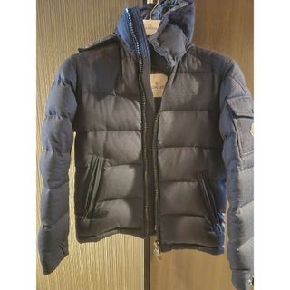 モンクレール(MONCLER)のモンクレール モンジュネーブル サイズ0 紺(ダウンジャケット)