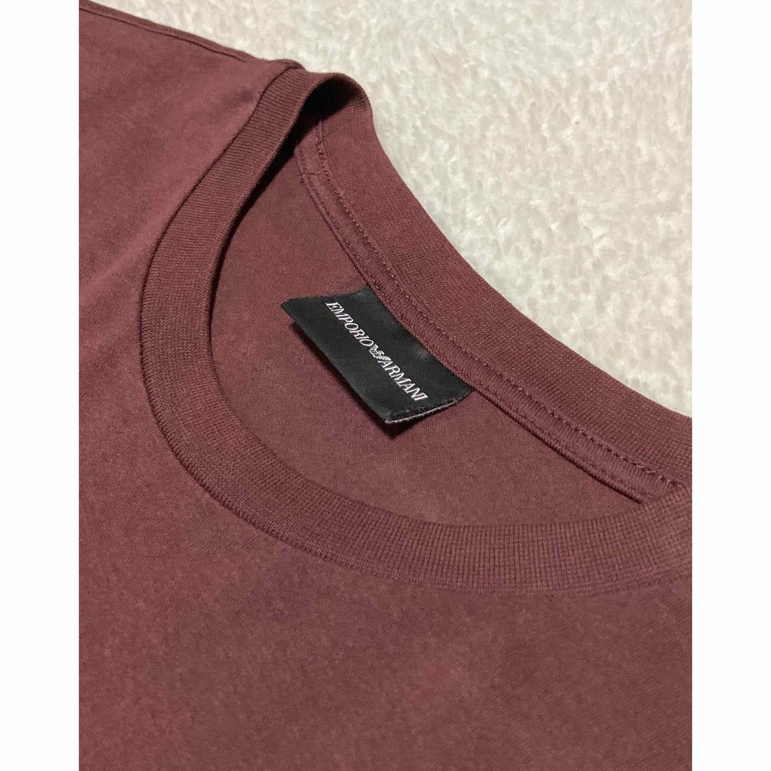 Emporio Armani(エンポリオアルマーニ)のEMPORIO ARMANI  エンポリオ アルマーニ クールネックT サイズS メンズのトップス(Tシャツ/カットソー(半袖/袖なし))の商品写真