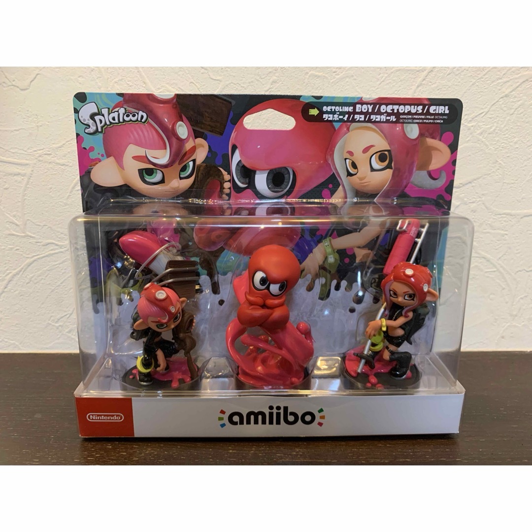 Nintendo Switch(ニンテンドースイッチ)のamiibo トリプルセット[タコガール／タコ／タコボーイ] アミーボ エンタメ/ホビーのフィギュア(ゲームキャラクター)の商品写真