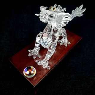 SWAROVSKI - ◇美品 ◇ スワロフスキー ドラゴン 龍 辰 台座付き SWAROVSKI - ◇美品 ◇ スワロフスキー ドラゴン 龍 辰 台座付き