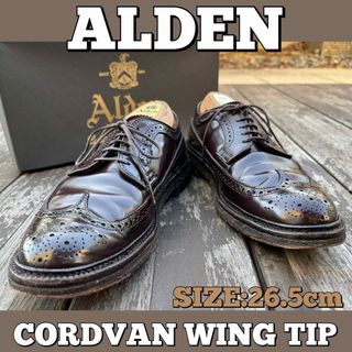 Alden - 激レア Alden NY別注 ラベロコードバン 8 オールデン 革靴 ...