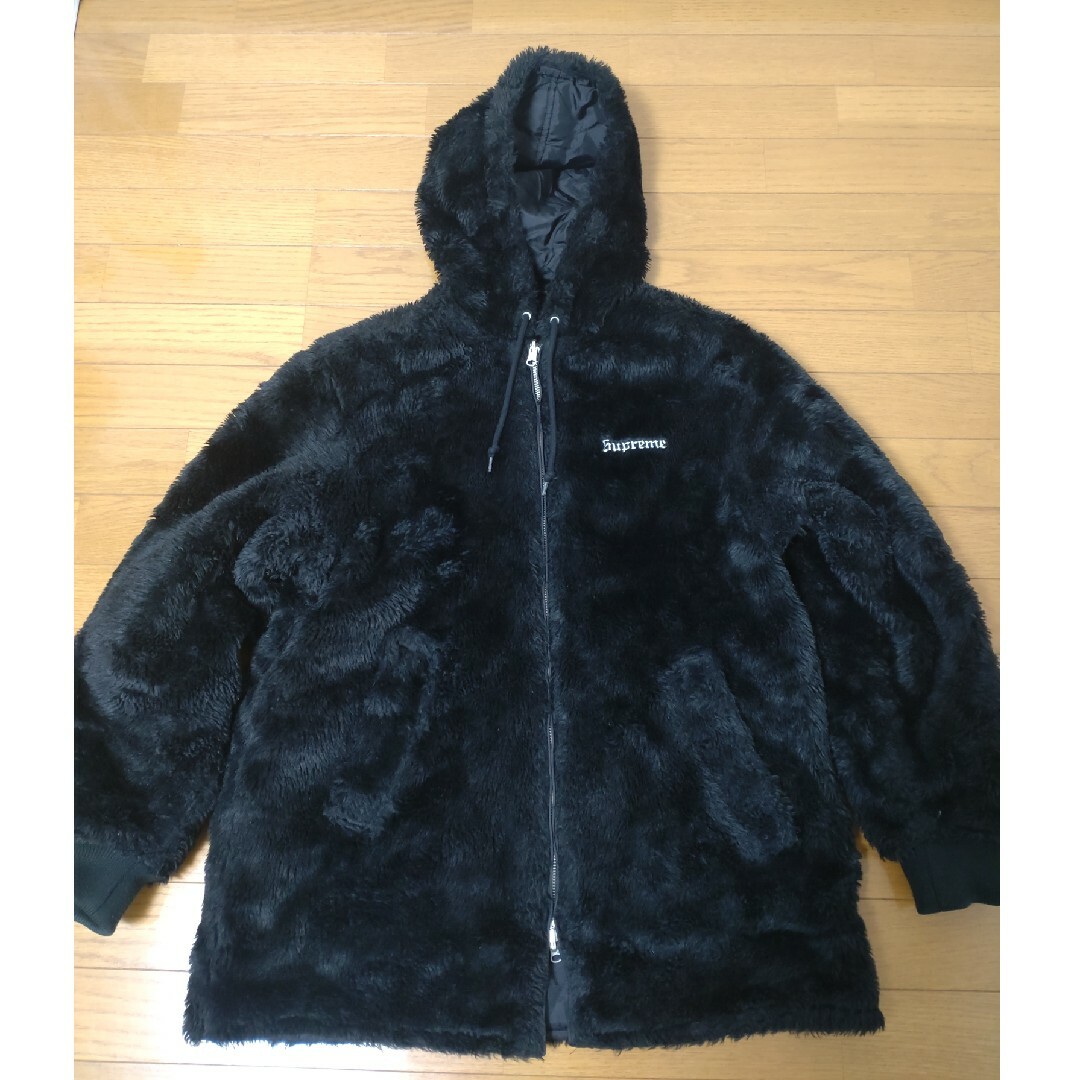 Supreme(シュプリーム)のSUPREME  17AW Reversible Sherpa Parka M メンズのジャケット/アウター(ブルゾン)の商品写真