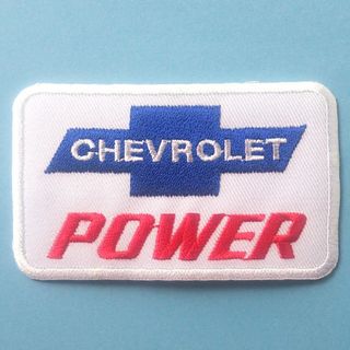 【送料込み】新品☆CHEVROLET（シボレー）POWERのアイロンワッペン