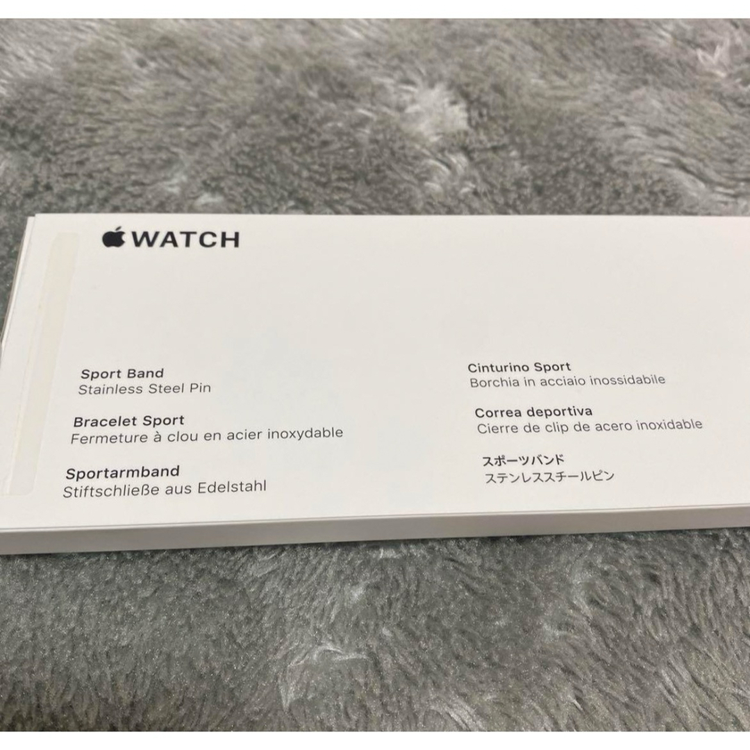 Apple Watch(アップルウォッチ)のApplewatch バンド 40mm M/L 純正品（ホワイト）片方のみ スマホ/家電/カメラのスマホ/家電/カメラ その他(その他)の商品写真