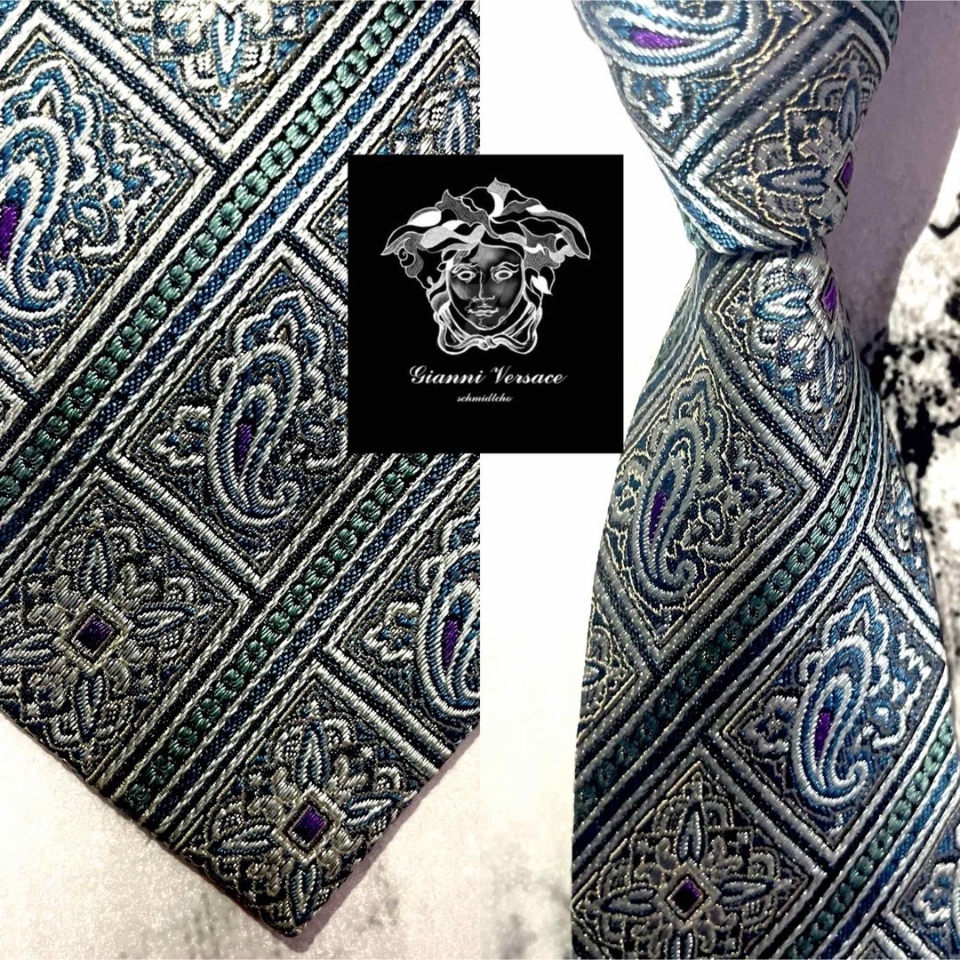 Gianni Versace(ジャンニヴェルサーチ)の【那由多様only】ジャンニヴェルサーチネクタイ  VERSACE メンズのファッション小物(ネクタイ)の商品写真