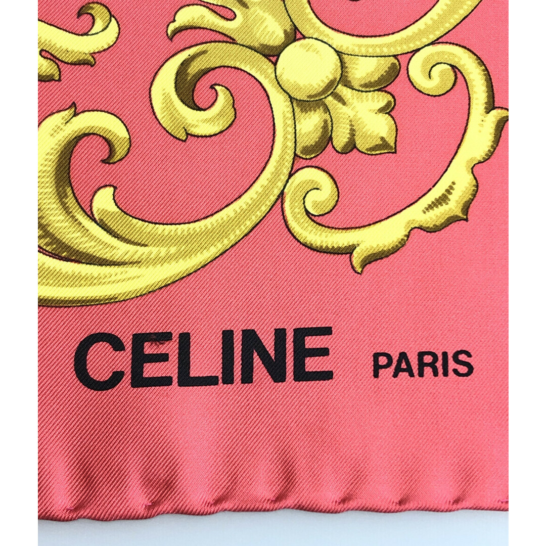 celine(セリーヌ)のセリーヌ CELINE スカーフ シルク100% バッグ柄 レディース レディースのファッション小物(バンダナ/スカーフ)の商品写真