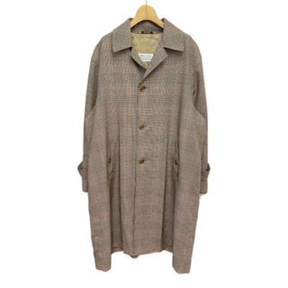 マルタンマルジェラ(Maison Martin Margiela)のMaison Margiela オーバーサイズチェックコート(ロングコート)