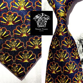 ジャンニヴェルサーチ(Gianni Versace)の 【太陽の神メデューサ柄】ジャンニヴェルサーチネクタイ   VERSACE(ネクタイ)