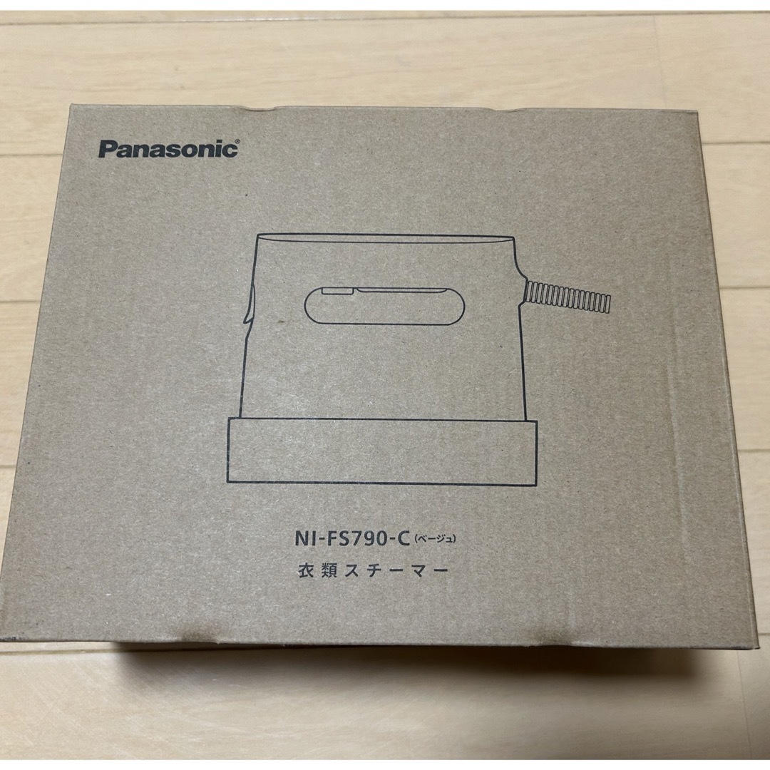 Panasonic(パナソニック)の【匿名配送】パナソニック NI-FS790 衣類スチーマー ベージュ スマホ/家電/カメラの生活家電(アイロン)の商品写真