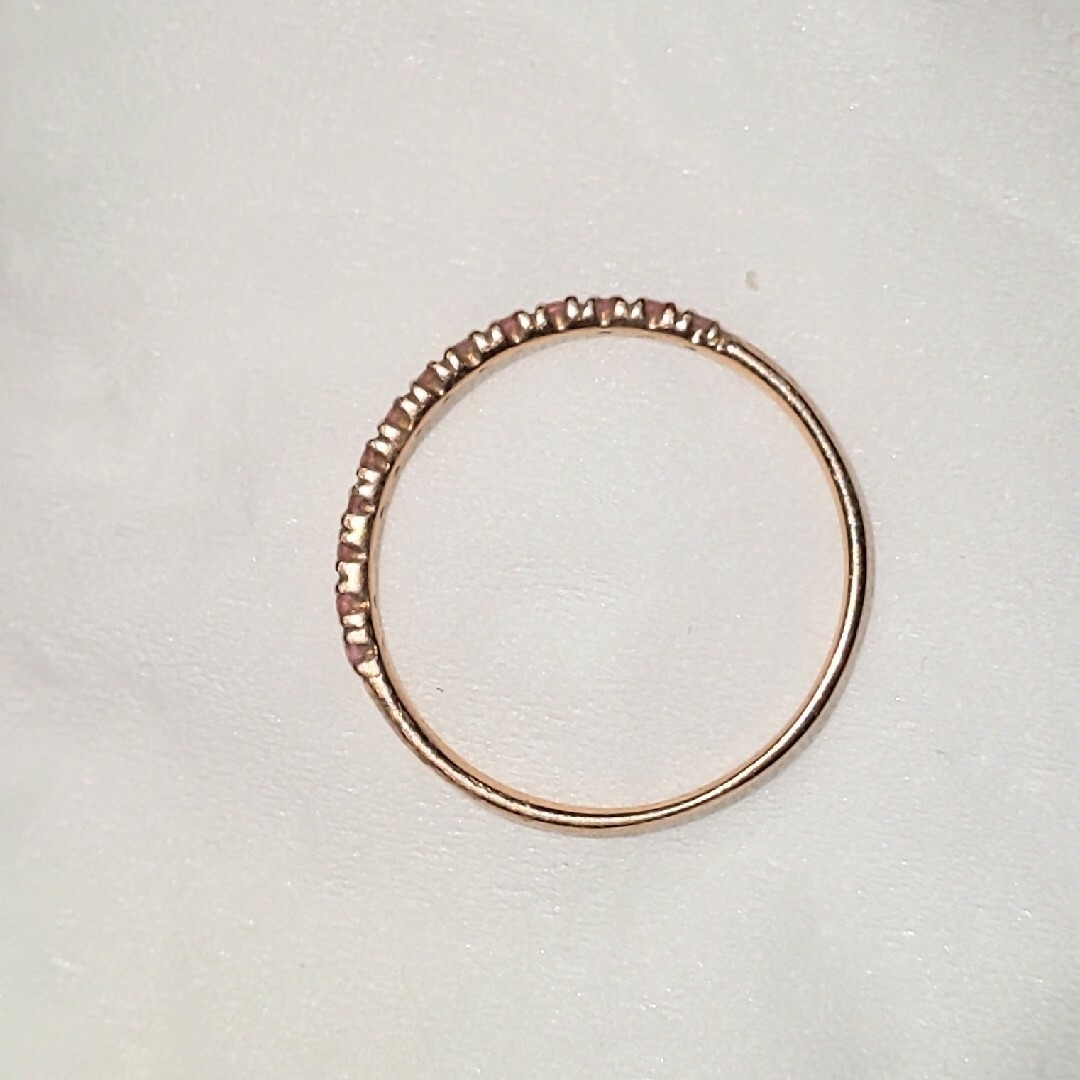 ✨珍しいハーフエタニティーリング✨ レディースのアクセサリー(リング(指輪))の商品写真