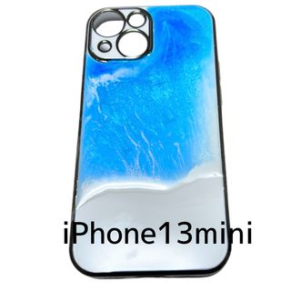 海レジンiPhone13miniケース(iPhoneケース)