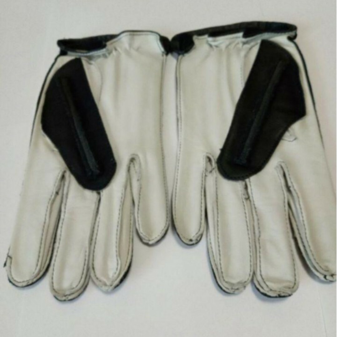 Lewis Leathers(ルイスレザー)のルイスレザーロゴ入 VMXグローブ メンズのファッション小物(手袋)の商品写真