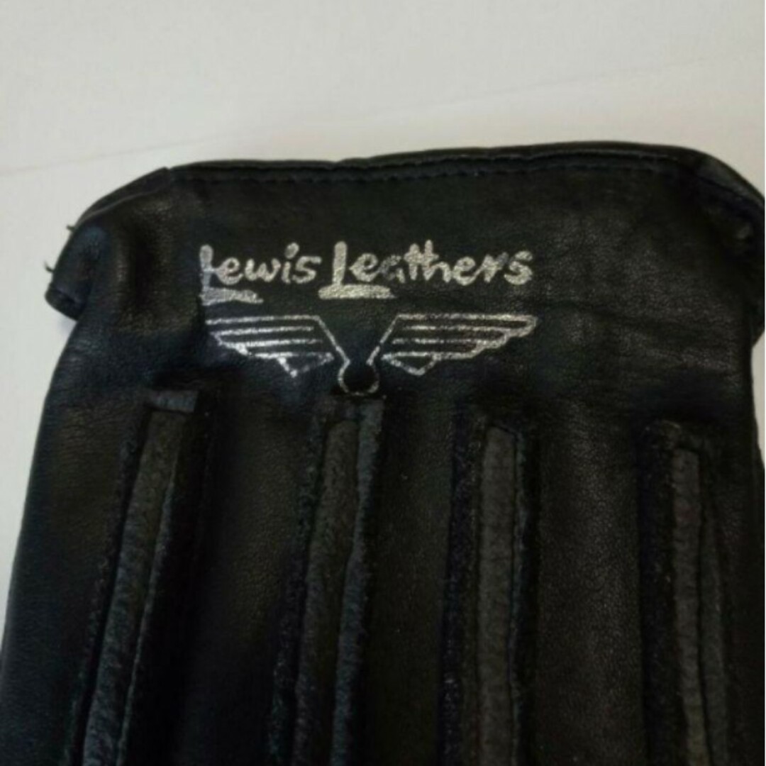 Lewis Leathers(ルイスレザー)のルイスレザーロゴ入 VMXグローブ メンズのファッション小物(手袋)の商品写真