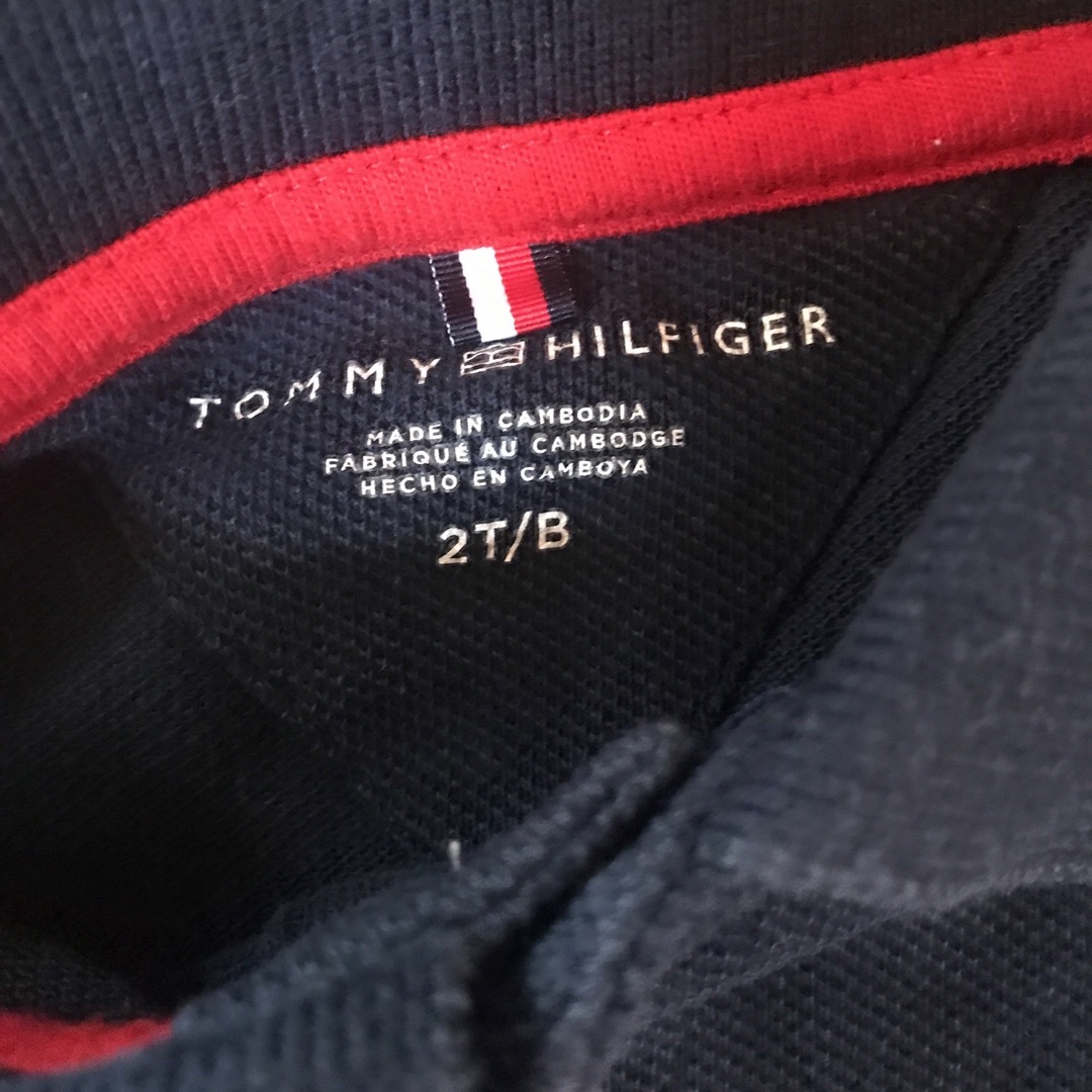 TOMMY HILFIGER(トミーヒルフィガー)のトミー　トミーヒルフィガー　ベビー服 キッズ/ベビー/マタニティのベビー服(~85cm)(Ｔシャツ)の商品写真