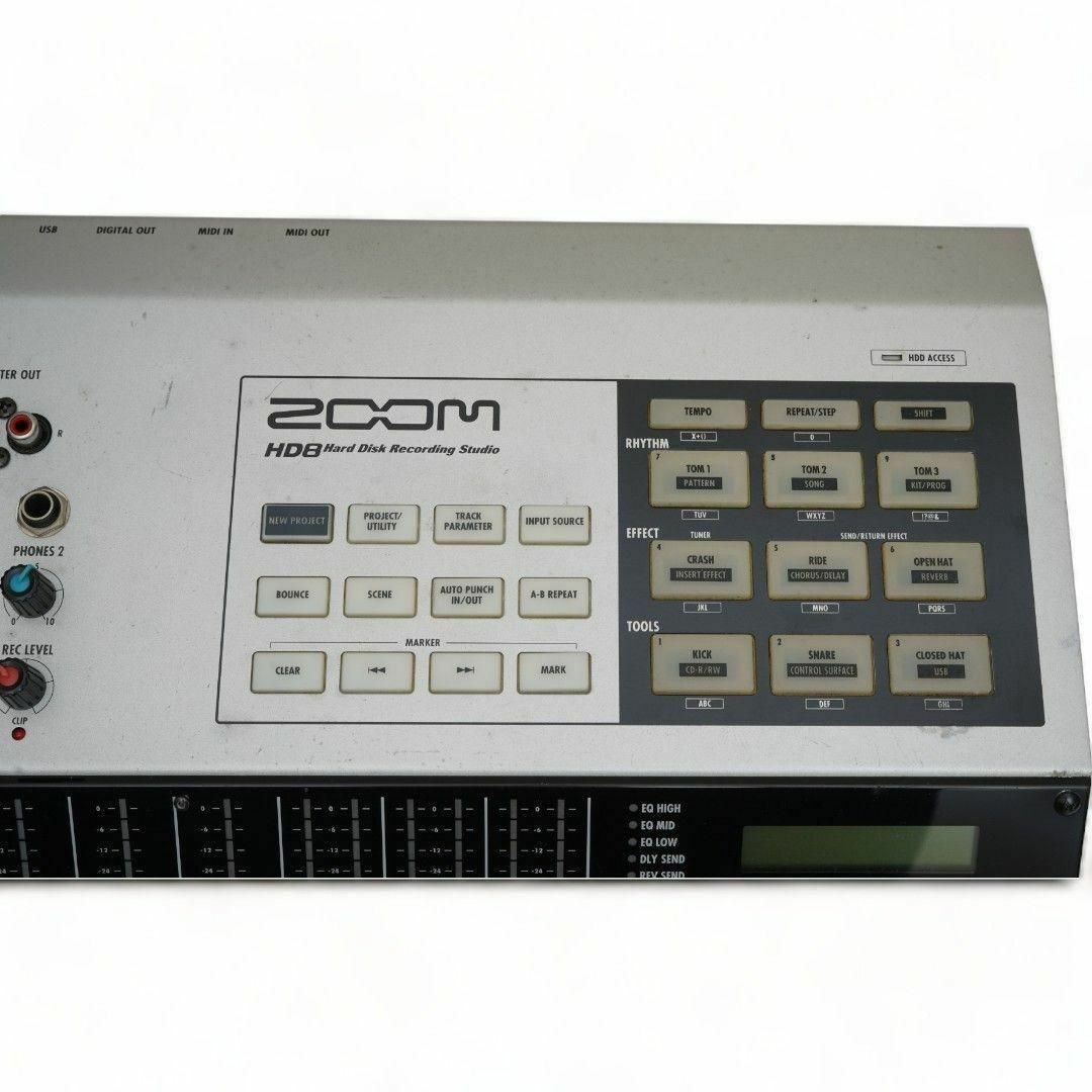 【動作良好】 ZOOM ズーム HD-8 マルチトラックレコーダー　MTR 楽器のDTM/DAW(その他)の商品写真