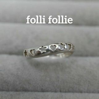 フォリフォリ(Folli Follie)の【匿名配送】 フォリフォリ リング 指輪 SV925 2g 8.5号 2(リング(指輪))