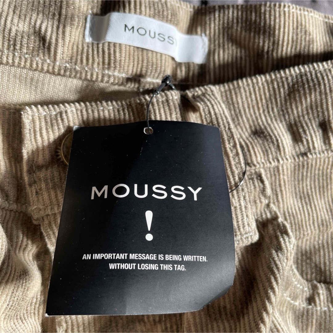 moussy(マウジー)の未使用MOUSSY コーデュロイパンツ ヒョウ柄 レディースのパンツ(カジュアルパンツ)の商品写真