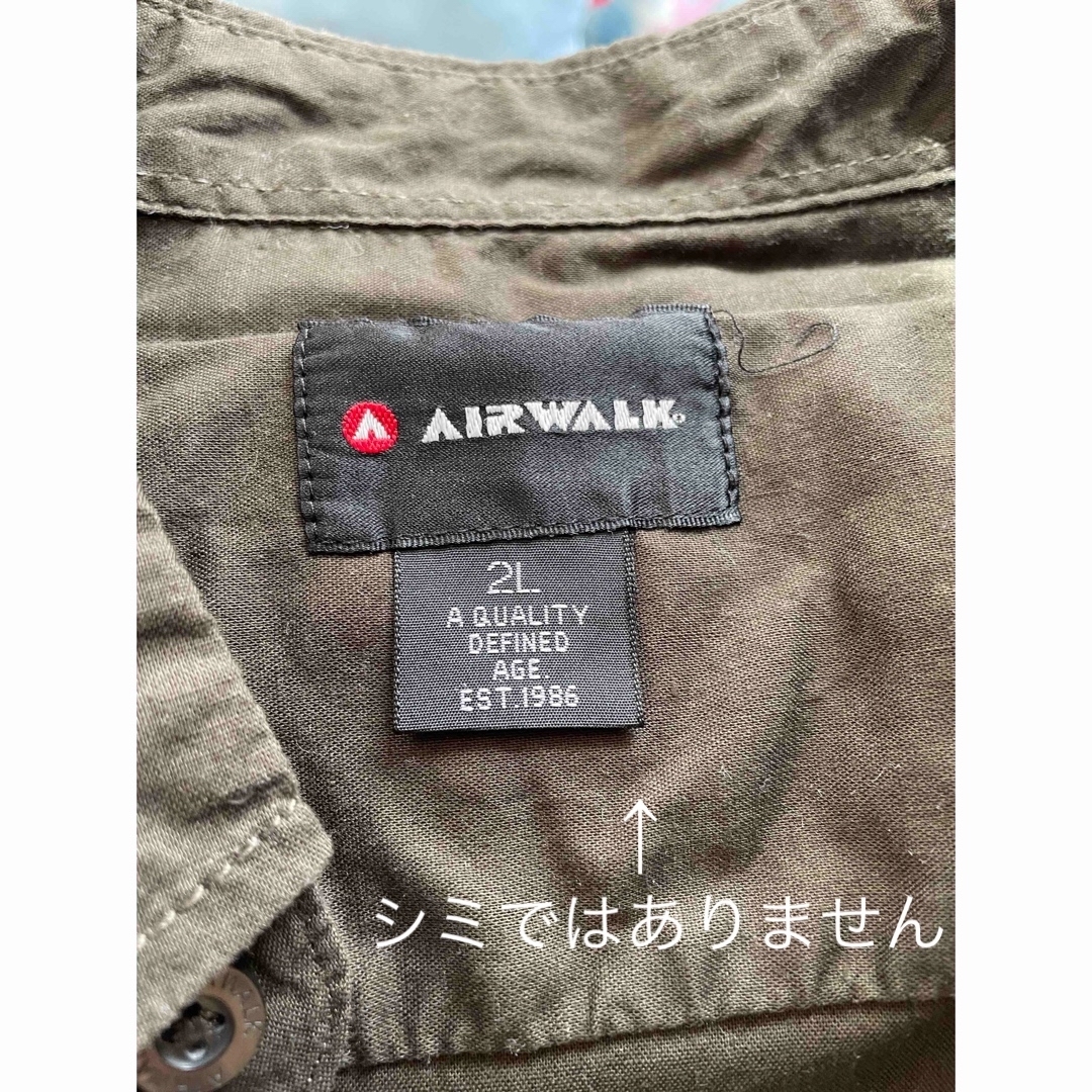 AIRWALK(エアウォーク)のメンズシャツ　AIR WALK  2Lサイズ　長袖 メンズのトップス(シャツ)の商品写真