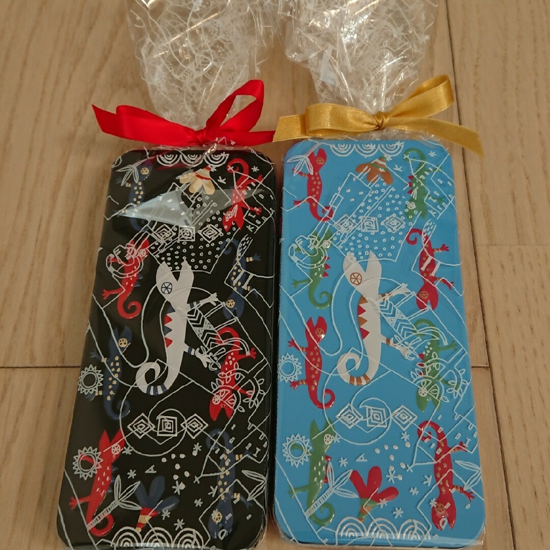 KALDI(カルディ)のKALDI カカオの森 トカゲ缶 食品/飲料/酒の食品(菓子/デザート)の商品写真