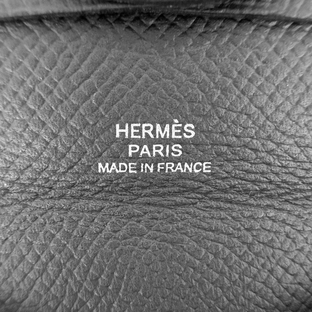 Hermes(エルメス)のエルメス バスティア コインケース D  財布 美品 ネイビー ユニセックス レディースのファッション小物(コインケース)の商品写真