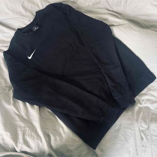 ナイキ(NIKE)のNIKE ナイキ　スウェット　黒　ロゴ　レディース　トレーナー　トップス(トレーナー/スウェット)