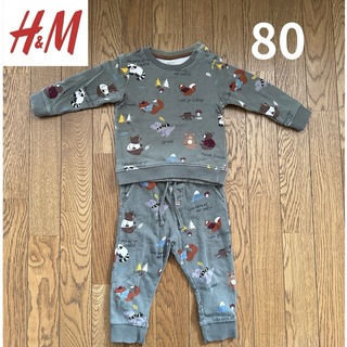 エイチアンドエム(H&M)のH&M セットアップ　80(トレーナー)