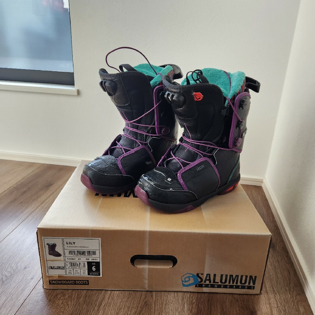 SALOMON - 【ジャンク】サロモン レディース ブーツ 23cm LILYの通販