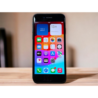 アイフォーン(iPhone)のiPhone SE 第3世代 256GB SIMフリー  ブラック　中古　(スマートフォン本体)