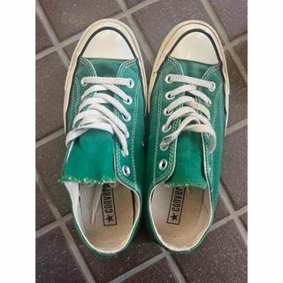 コンバース(CONVERSE)のCT70 24.0cm 緑 チャックテイラー(スニーカー)