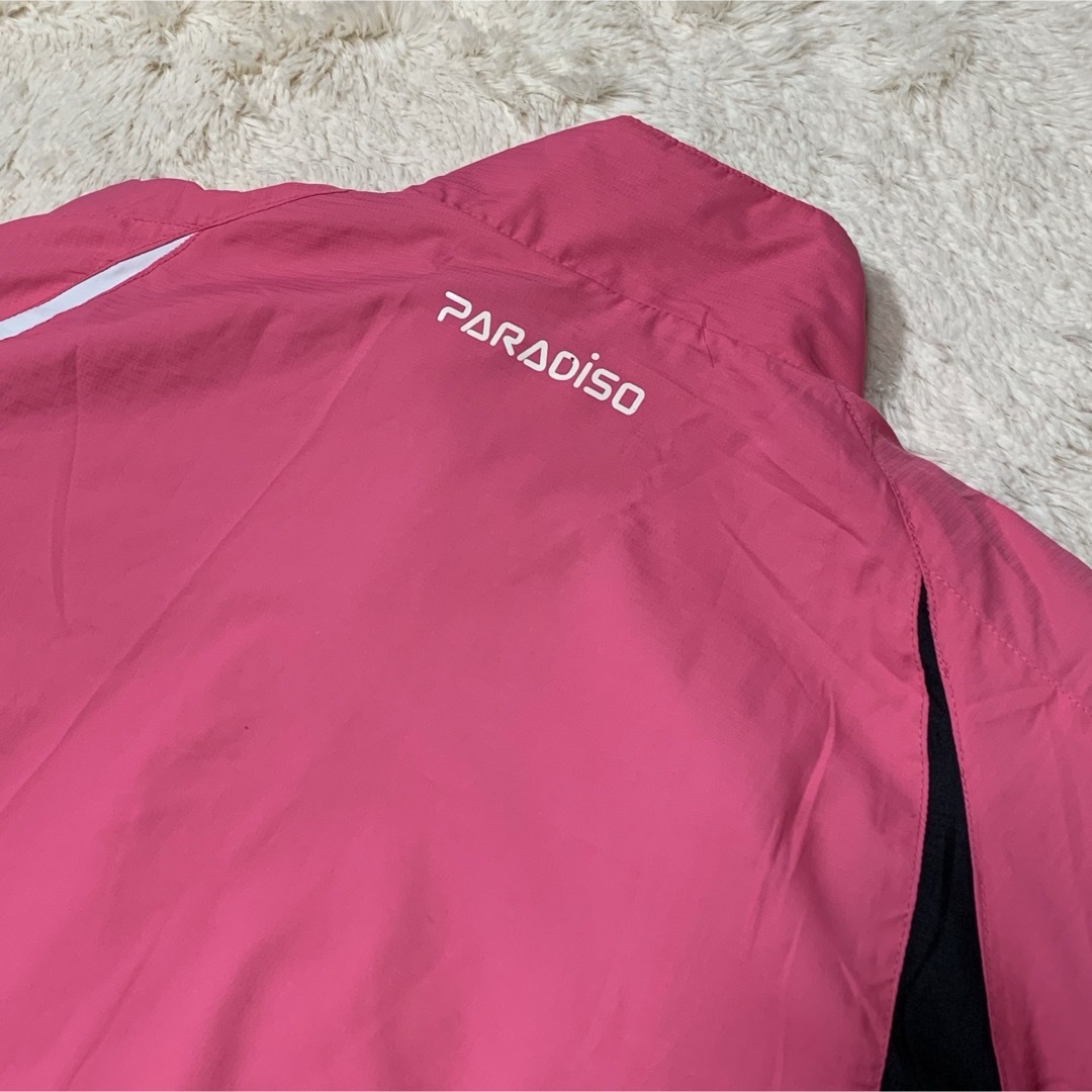 Paradiso(パラディーゾ)のPARADISOパラディーゾフルジップスポーツジャケットM レディースのジャケット/アウター(ブルゾン)の商品写真