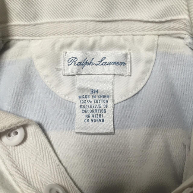 Ralph Lauren(ラルフローレン)のラルフローレン3M キッズ/ベビー/マタニティのベビー服(~85cm)(ロンパース)の商品写真