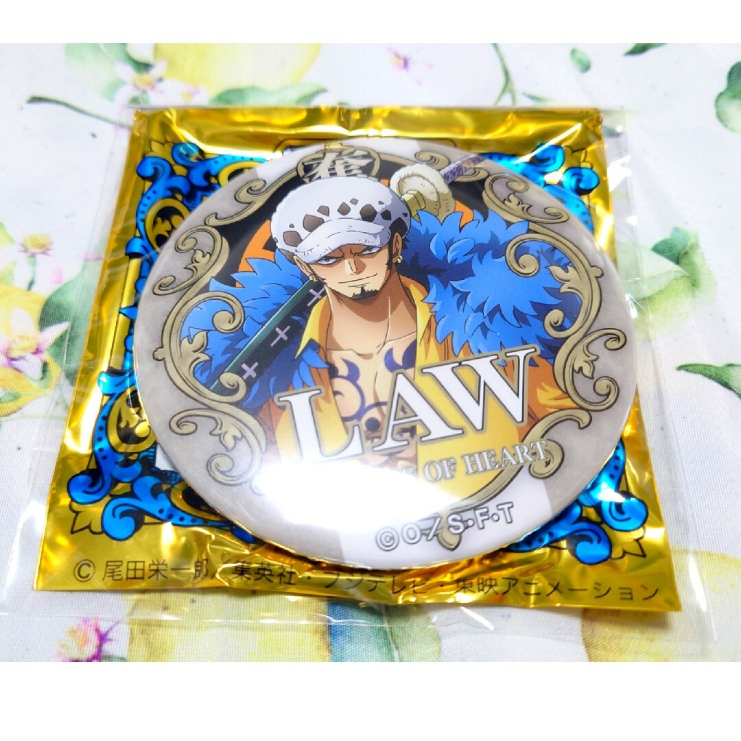 ONE PIECE ワンピース ロー 輩缶バッジ 缶バッジ