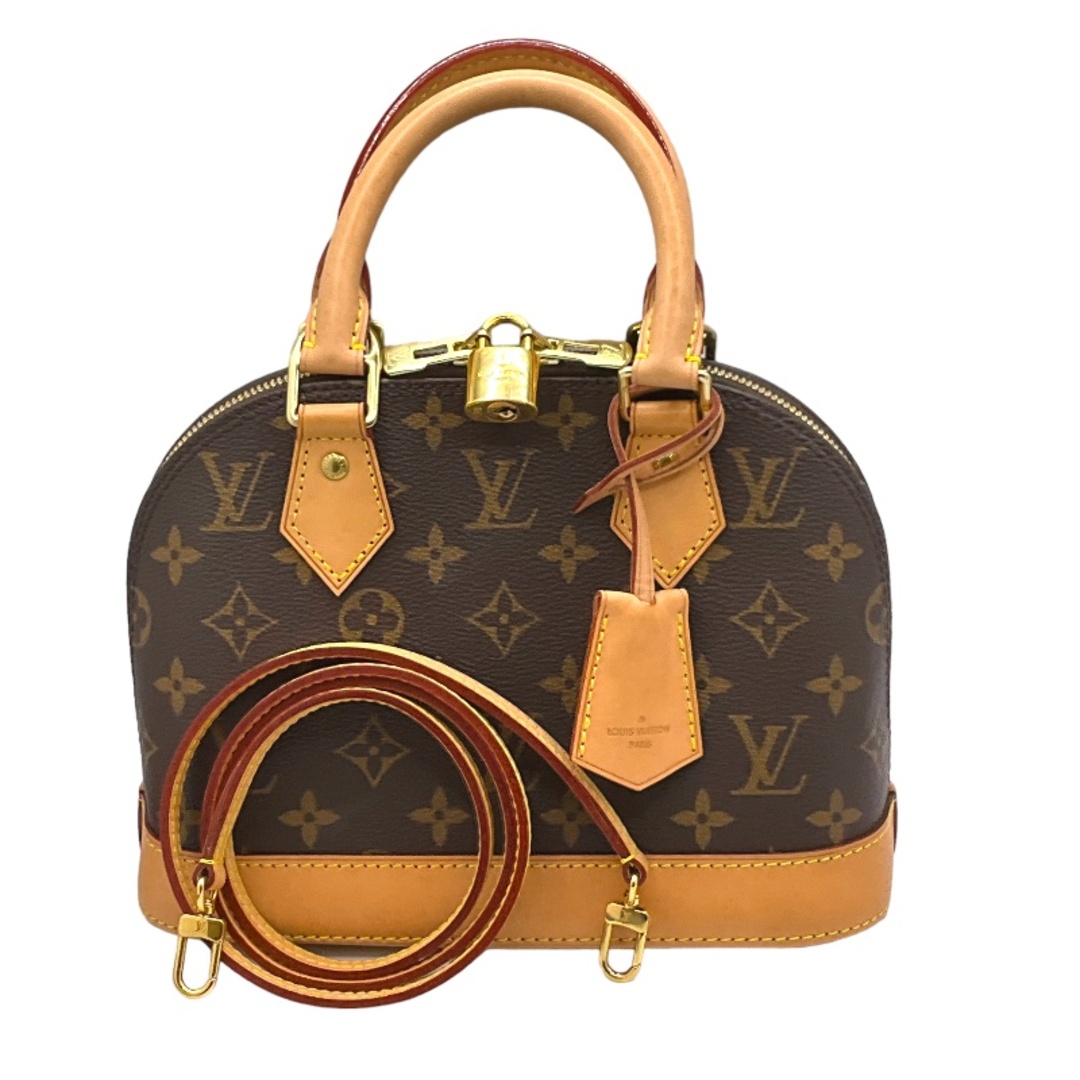 ダブルファスナー内側ルイ・ヴィトン LOUIS VUITTON アルマ BB M53152 モノグラム レディース ハンドバッグ