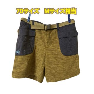 ミレー(MILLET)の【裏起毛！】ミレー　メンズ用ハーフパンツ　70サイズMサイズ相当(ショートパンツ)