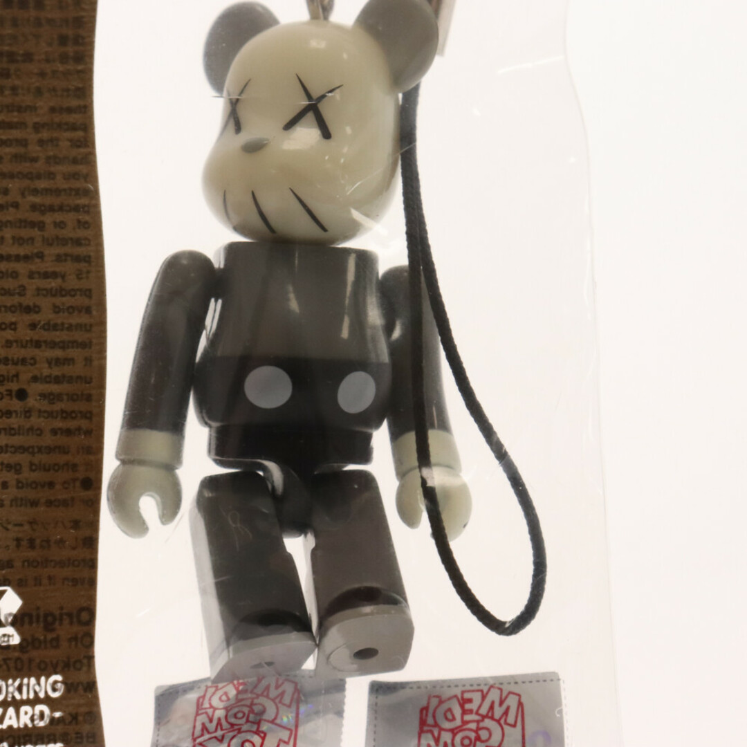 MEDICOM TOY(メディコムトイ)のMEDICOM TOY メディコムトイ BE@RBRICK 70% KAWS Original Fake ベアブリック カウズ オリジナルフェイク ストラップ キーホルダー フィギュア 人形 グレー エンタメ/ホビーのフィギュア(その他)の商品写真