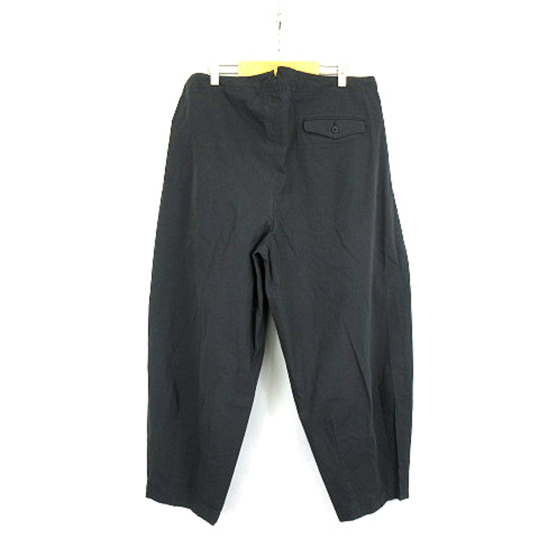 21cm股上コリーナ W-TUCK PANTS 213pt38 ダブル タック パンツ L