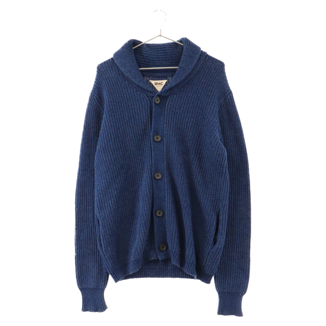 Ron Herman(ロンハーマン)のRON HERMAN ロンハーマン NDIGO KNIT CARDIGAN インディゴ ニット カーディガン 512080126-1322 ネイビー メンズのトップス(カーディガン)の商品写真