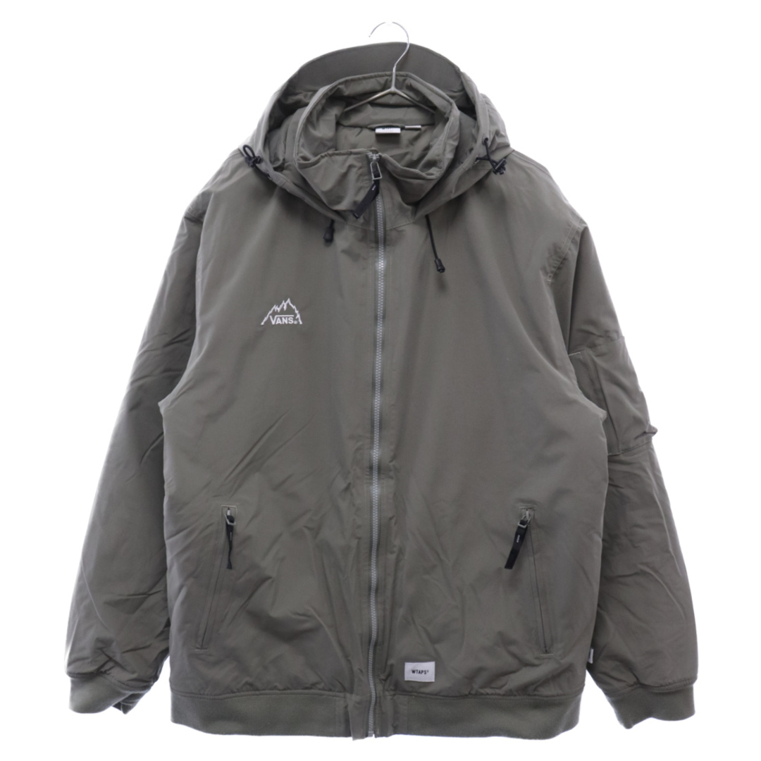 755センチ身幅WTAPS ダブルタップス ×VAULT BY VANS MTE JACKET バンズ パファー フーデッド ジャケット カーキ VN0A7SPPYLS