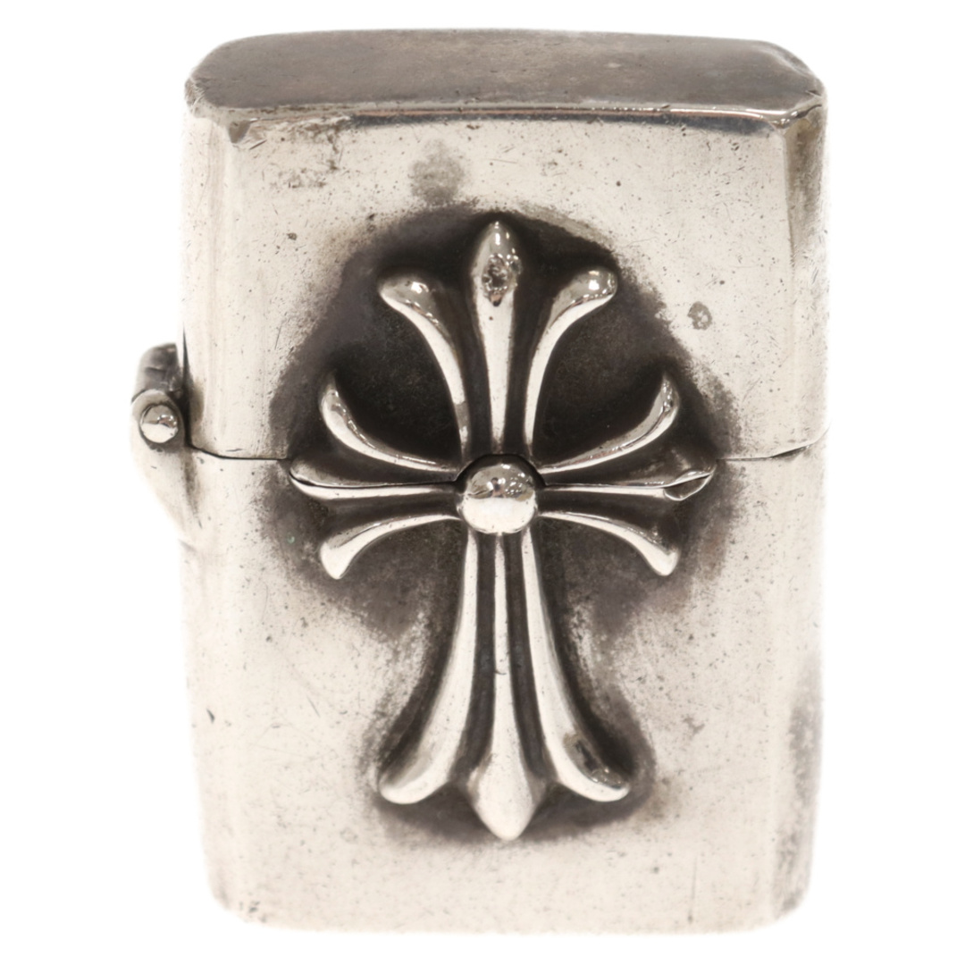 CHROME HEARTS クロムハーツ ZIPPO LIGHTERZ-V1 V1スモールCHクロス ジッポ ライター シルバー44ミリ重さ