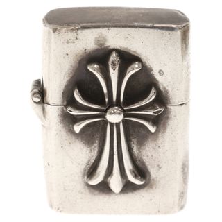 クロムハーツ(Chrome Hearts)のCHROME HEARTS クロムハーツ ZIPPO LIGHTERZ-V1 V1スモールCHクロス ジッポ ライター シルバー(その他)