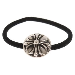 クロムハーツ(Chrome Hearts)のCHROME HEARTS クロムハーツ HAIRBAND/クロスボールボタンヘアゴム シルバー コンチョ ブレスレット(ブレスレット)