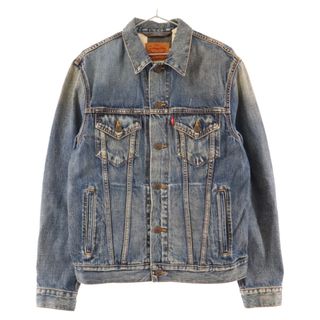 シュプリーム(Supreme)のSUPREME シュプリーム 14AW×LEVIS Trucker Jacket リーバイス トラッカー デニムジャケット チェッカー柄ライナー インディゴ(Gジャン/デニムジャケット)