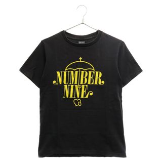 ナンバーナイン(NUMBER (N)INE)のNUMBER (N)INE ナンバーナイン 05SS アーカイブ NIGHT CRAWLER期 アンブレラプリント半袖Tシャツ ブラック(Tシャツ/カットソー(半袖/袖なし))