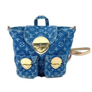 ルイヴィトン(LOUIS VUITTON)のルイヴィトン LOUIS VUITTON ヴェニス M46836 新作 LV リミックス カバン バックパック リュックサック モノグラムデニム ブルーデニム ブルー 新品(リュック/バックパック)