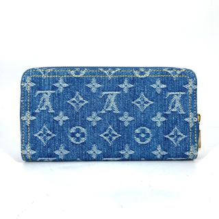 ルイヴィトン(LOUIS VUITTON)のルイヴィトン LOUIS VUITTON ジッピー・ウォレット M82958 新作 LV リミックス ロングウォレット ラウンドファスナー 長財布 モノグラムデニム ブルーデニム ブルー 新品(財布)